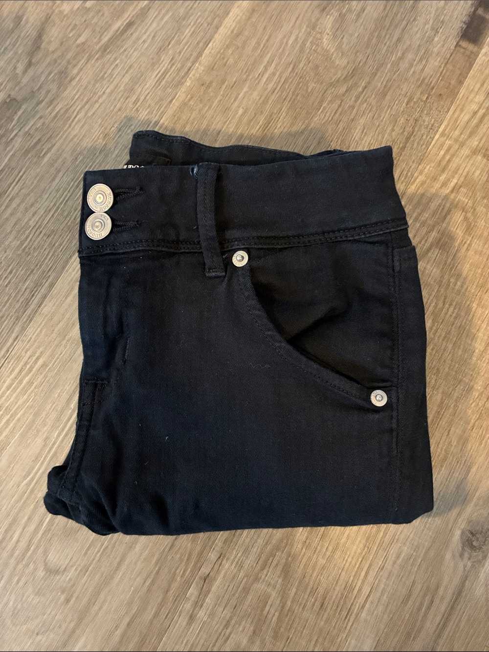 Hudson Jeans Black High-Rise Skinny Jeans